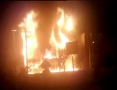 محتجون إيرانيون يضرمون النار بـ 4 مراقد دينية فى "سوادكوه"