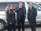 خروج جثمان إبراهيم نافع من مطار القاهرة