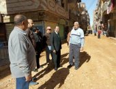 رئيس مدينة أبو قرقاص بالمنيا يتفقد السوق الشرقى والغربى تمهيدًا لتطويره