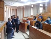 نائب رئيس جامعة الأزهر يتفقد امتحانات الفصل الدراسي الأول بفرع أسيوط