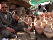 صورة اليوم.. قللنا فخارها قناوى بتقول حكاوى وغناوى