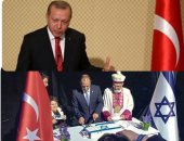 أردوغان "بطل من ورق".. يدافع عن القدس فى العلن ويحتفل مع الاحتلال وراء الستار.. نشطاء يتداولون صور نائب عمدة اسطنبول فى حفل قنصلية تل أبيب.. وتقارير: الرئيس التركى حريص على علاقته مع إسرائيل رغم تصريحاته