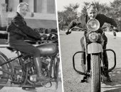حكاية أول سيدة تركب "موتوسيكل" فى العالم.. بقفازات جلدية وبوت ونظارة تغلبت سالى هالترمان على القوانين الأمريكية.. من لقب ملكة جمال "روبنسون" لأول حاصلة على رخصة قيادة دراجة نارية عام 1937