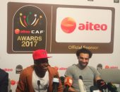 ماذا قال محمد صلاح فى المؤتمر الصحفى قبل جائزة أفضل لاعب فى أفريقيا؟