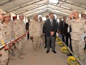 صور.. محافظ أسيوط وقائد المنطقة الجنوبية يتفقدان مزرعة الدواجن والمجزر الآلى