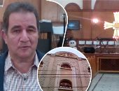 4 أعوام من العزلة.. الكنيسة الإنجيلية بالمنيا تتزين لاستقبال مصليها بعيد الميلاد بعد إحراقها على يد الإخوان.. 7 ملايين جنيه فاتورة إصلاح ما أفسده الإرهابيون.. ومسئول الكنيسة: احنا مسامحين.. ونصلى للرئيس والجيش