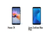 إيه الفرق.. أبرز الاختلافات بين هاتفى Honor 7X وأسوس ZenFone Max Plus