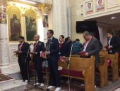 صور.. بدء صلوات أعياد الميلاد المجيد داخل كنيسة مارجرجس بطنطا