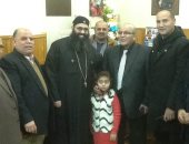 قيادات مدينة السنطة يقدمون التهنئة للإخوة الإقباط بعيد الميلاد 