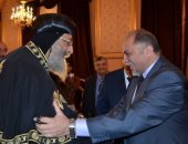 رئيس الأعلى للطرق الصوفية يلتقى البابا تواضروس للتهنئة بعيد الميلاد المجيد