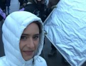 شاهد الصورة الأولى لـ"نيللى كريم" أثناء تصوير مسلسلها "اختفاء" بموسكو