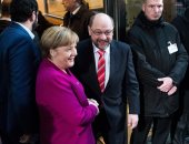 اتفاق بين ميركل والاشتراكيين الديموقراطيين لتشكيل حكومة فى ألمانيا