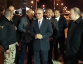 صور.. مساعد وزير الداخلية لمدن القناة يتفقد تأمين كنائس بورسعيد
