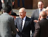 أحمد أبو الغيط يصل الكاتدرائية لتهنئة البابا بعيد الميلاد المجيد (صور)