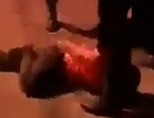 فيديو.. سحل مواطن إيرانى وسحقه بالأقدام من قوات الحرس الثورى