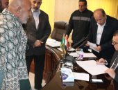 محافظ الفيوم يعقد اللقاء الدوري لخدمة المواطنين