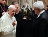 صور.. بابا الفاتيكان يدعو للحوار فى كوريا وحظر الأسلحة النووية