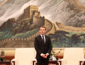 ماكرون يلتقى نواب الشعب الصينى ببكين (صور)