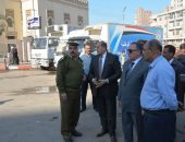 محافظ سوهاج ومدير الأمن يتفقدان ميدان العارف لتنفيذ خطة تطويره