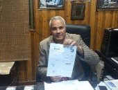 نقيب معلمى شمال القليوبية يحرر توكيلا لدعم ترشح السيسى لفترة رئاسية ثانية