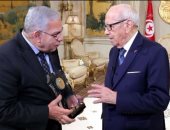 الرئيس التونسي يستقبل رئيس اتحاد الناشرين العرب