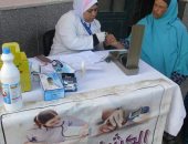 صحة بنى سويف : الكشف على  1383حالة فى  قافلة علاجية  بـ "معصرة نعسان" 