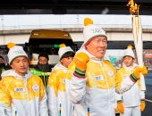 صور.. انطلاق شعلة أولمبياد 2018 الشتوية فى شوارع عاصمة كوريا الجنوبية