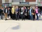 صور.. وفد من تجارة دمياط يحرر توكيلات للرئيس السيسي للترشح لفترة ثانية