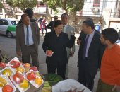 صور.. محافظ البحيرة تتفقد منافذ بيع السلع الغذائية بأسعار مخفضة للمواطنين