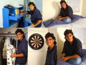 شاهد جورج كلونى"أيام الكحرتة" بصور نادرة