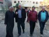 مدير الإدارة المركزية ورئيس مدينة المحلة يتفقدان المشروعات الخدمية الجديدة