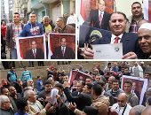 مسيرة للشهر العقارى فى زفتى لتحرير توكيلات تأييد ترشح السيسي "صور"