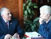 رئيس الزمالك يجتمع مع وزير الرى ويؤكد النادى النهرى سيعود أفضل مما كان