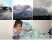 بركان مايون بالفلبين يطلق حممه البركانية ورعب بين سكان المنطقة