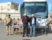 فيديو وصور.. المتحدث العسكرى: ضبط 3 تكفيريين أثناء مراقبتهم تحركات القوات بوسط سيناء