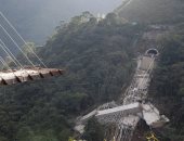 قتلى وجرحى جراء سقوط جسر تحت الإنشاء فى كولومبيا