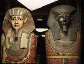 معرض للمومياوات الفرعونية القديمة فى متحف مانشستر ببريطانيا
