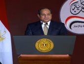الرئيس السيسي: ما تحقق من إنجازات وإصلاحات بفضل المصريين جميعا
