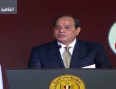السيسى: نعمل على إنشاء شبكة نقل للكهرباء تصل تكلفتها من 60 لـ 70 مليار جنيه