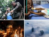 صور.. العالم هذا المساء.. إغلاق 250 مدرسة بأيرلندا الشمالية بسبب الثلوج.. المجاعة وسوء التغذية يهددان حياة أطفال اليمن.. انطلاق مهرجان قفز الجياد وسط النيران بإسبانيا.. و موجه من الضباب الدخانى تضرب شرق الصين