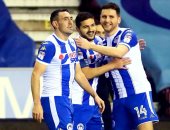 سام مرسى يسجل هدف تقدم ويجان على بورنموث بالشوط الأول فى كأس إنجلترا