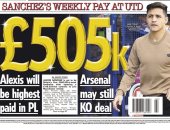 صحافة أوروبا بين دعم زيدان لرونالدو وإيقاف انتصارات برشلونة أمام إسبانيول.. سانشيز يقترب من يونايتد براتب505 آلاف إسترلينى أسبوعيا.. أسينسيو يعود لتشكيل الملكى أمام ليجانيس.. وكوليبالى يعد نابولى بلقب الكالتشيو