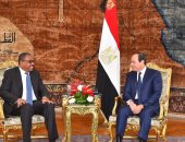 السيسي ورئيس وزراء إثيوبيا يترأسان اجتماع اللجنة العليا المشتركة