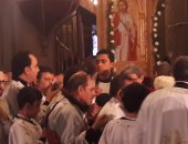 صور وفيديو.. البابا تواضروس يترأس قداس عيد الغطاس بالإسكندرية