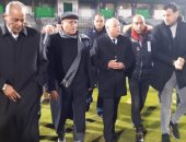 محافظ بورسعيد يتفقد استعدادات استاد النادى المصرى لاستقبال المباريات