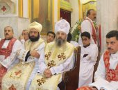 صور .. كنائس كفر الشيخ تحتفل بعيد الغطاس وسط اجراءات أمنية مشددة