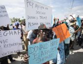 صور.. مظاهرات فى هايتى احتجاجا على تصريحات ترامب عن "الدول الحثالة"
