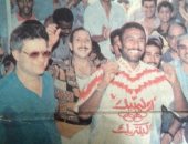 شاهد.. أحمد الكاس يحتفل مع الزملكاوية فى وجود مرتضى منصور