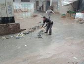 مدينة بلطيم تغرق فى مياه الصرف الصحى والأهالى يستغيثون