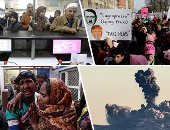 العالم هذا المساء بالصور.. أقدام جنود أدروغان تدنس عفرين السورية والمقاتلات تقتل المدنيين..17 قتيلا على الأقل فى حريق بمصنع بلاستيك بالهند.. وإعادة فتح مطار معيتيقة الليبى بعد إغلاقه بسبب اشتباكات مسلحة